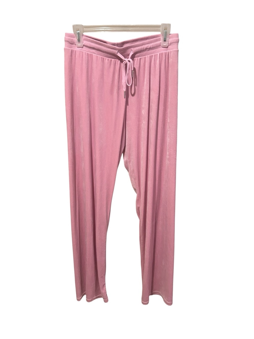 Juicy Couture Light Pink Drawstring velour Track Pants